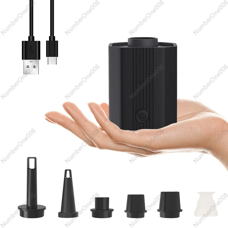 Wireless outdoor air pump electric micro suction dual-purpose mini SOS emergency signal light