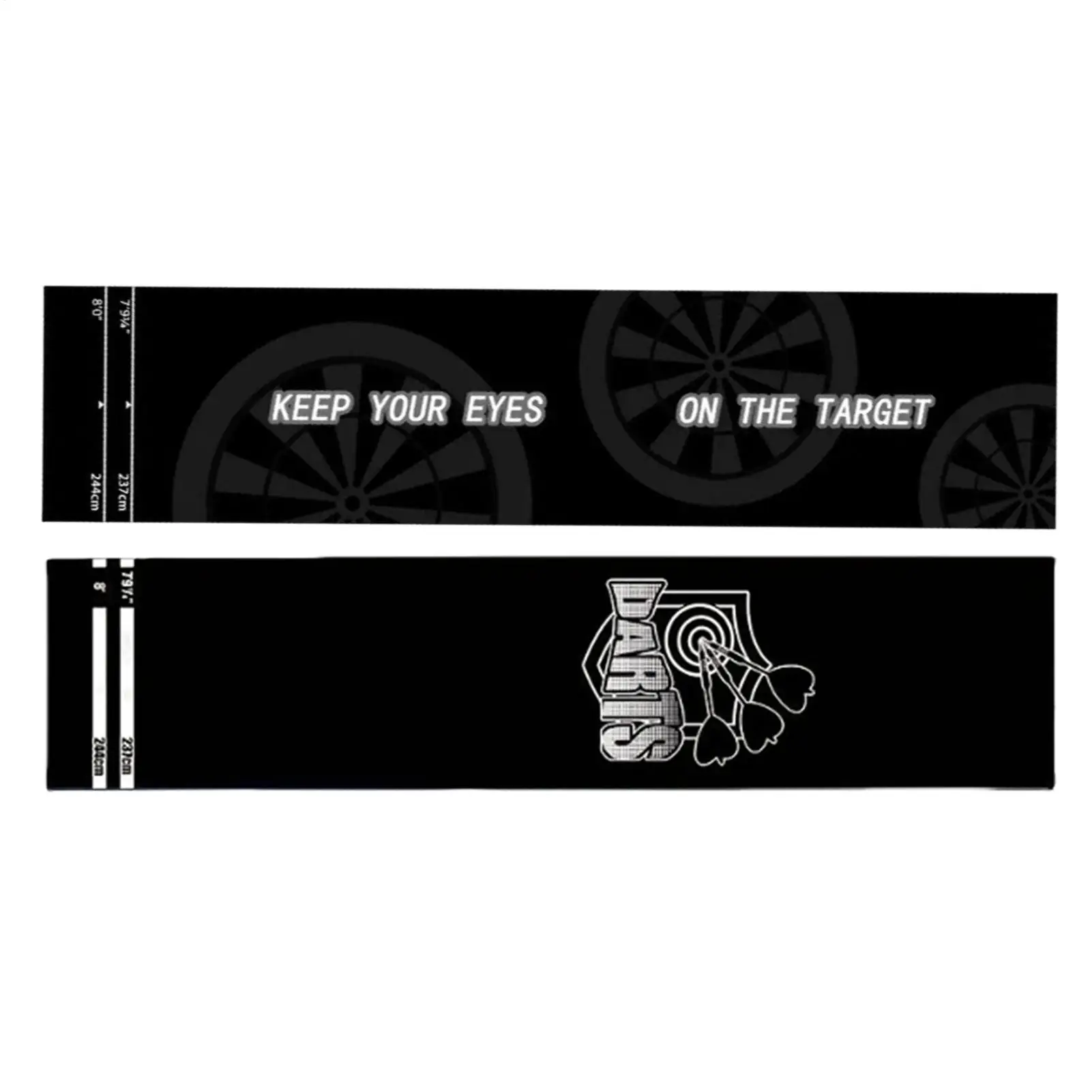 

Dart Board Mat For Floor 300x34cm Rubber Protective With Throw Line Rubber Dart Floor Protector For Indoor Basement Game Room
