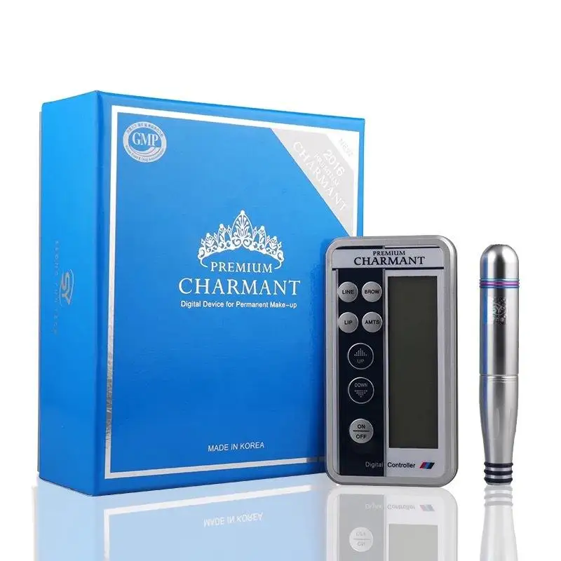 

Charmant 2 Microblading Eyebrow Machine Professional Embroidery Tattoo Device Semi-permanent Makeup Microblading Tattoo MTS Pen