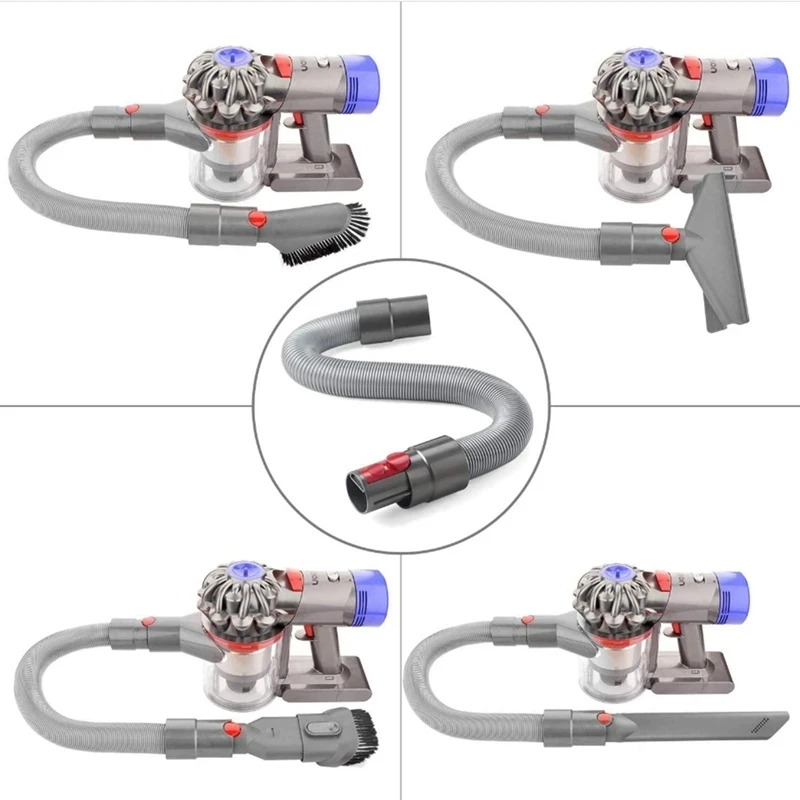 Vacuum Attachment Set For Dyson V7 V8 V10 V11 V12 V15 Vacuum Cleaner Suction Head Mattress Brush Head Soft Brush Replacement