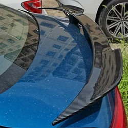 Universal Automobile Tail Wing Non Perforated GT Tail SJ Model Carbon Fiber Fixed Wing Spoiler Low Lying Tail Cars Accessories