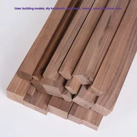 Black Walnut Wood Handmade DIY Carved Long Wooden Square Material Solid Wood Plank Supports Customized Sizes 3