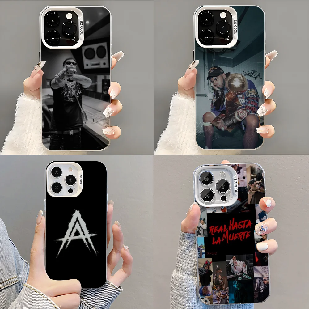 

Rapper A- Anuel AA Real Phone Case Phone Case For iPhone 14 16 15 11 12 13 Pro Max Mini Plus Shockproof Cover
