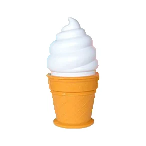 3m Outdoor Inflatable Ice Cream Cone Brand Promotion Blow up Replica Customized Imitated Inflatable Food Balloon