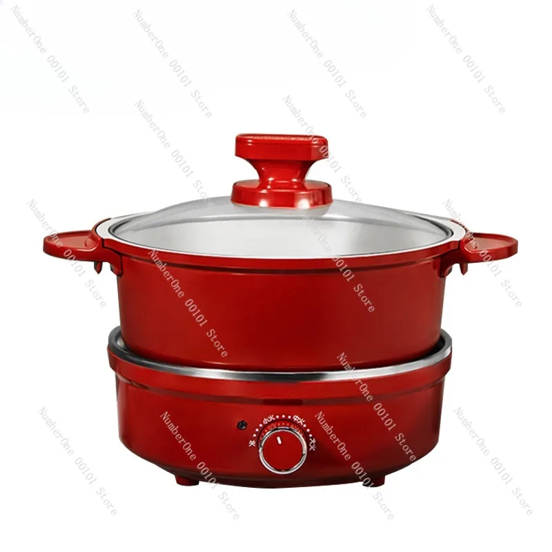 

Electric Hot Pot 2.5L Household Multifunctional Student Dormitory Split Removable and Washable Small Electric Cooking Pot