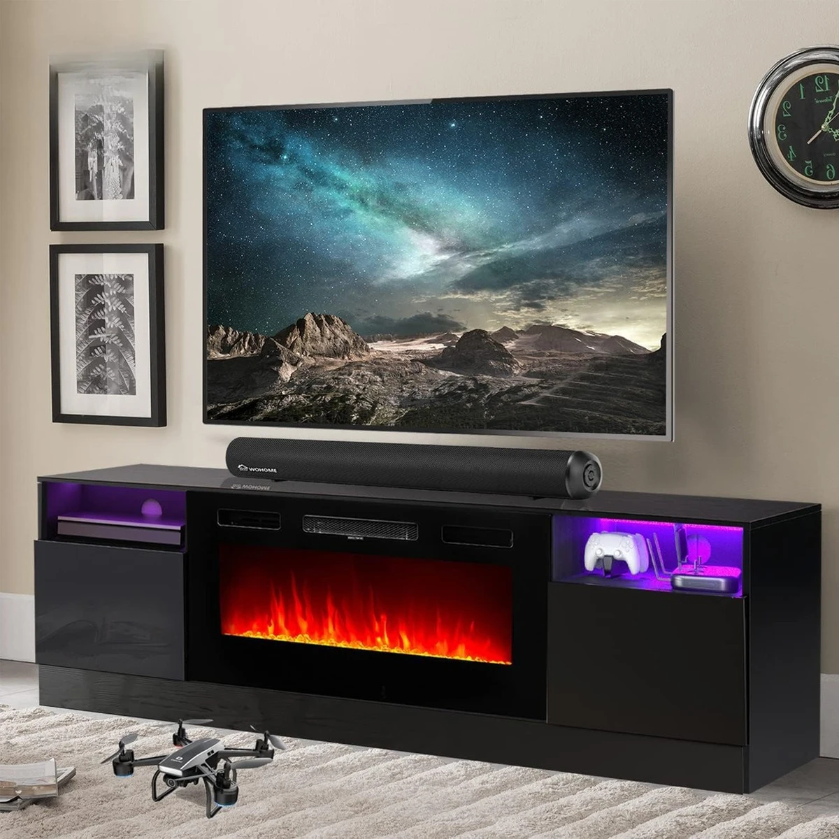 TV Cabinets, Hot-selling Panel Furniture Edge Cabinets In Europe And America, Cross-border Supply