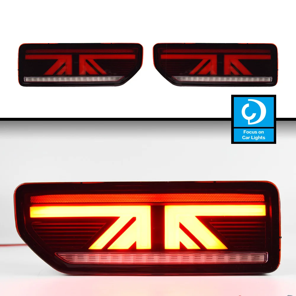 Taillights Styling For Suzuki Jimny 2018 2019 2020 LED DRL Running Signal Brake Reversing Parking Lighthouse Facelift 2PCS