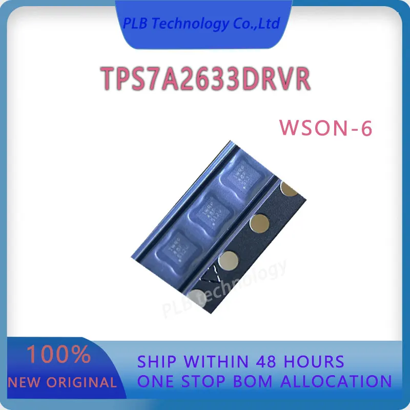 

5PCS/LOT TPS7A2633 TPS7A2633DRVR 500mA 18V Ultra-low-IQ High-accuracy Voltage Regulator LDO Original Stock New