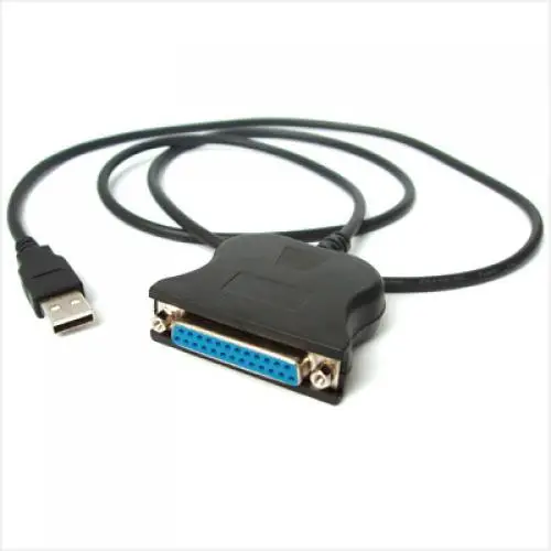 USB 1M Male to DB25 Female Adapter Fashion Cable for Portable Photo Printer Compatible A4 Non Thermal General HP Models