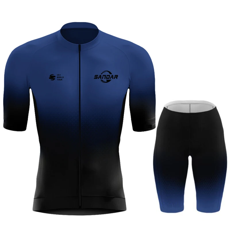 026 Team Cycling Jersey Set Summer Breathable Road Bicycle Suit Riding Uniform Bike MTB Clothing New Sports Cycling Kits