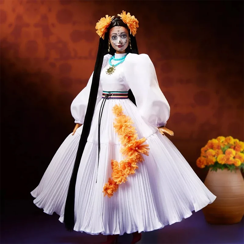 Presale 2024 Barbie Signature Kris Goyri Dia De Muertos Day of the Dead Doll Collection Toy