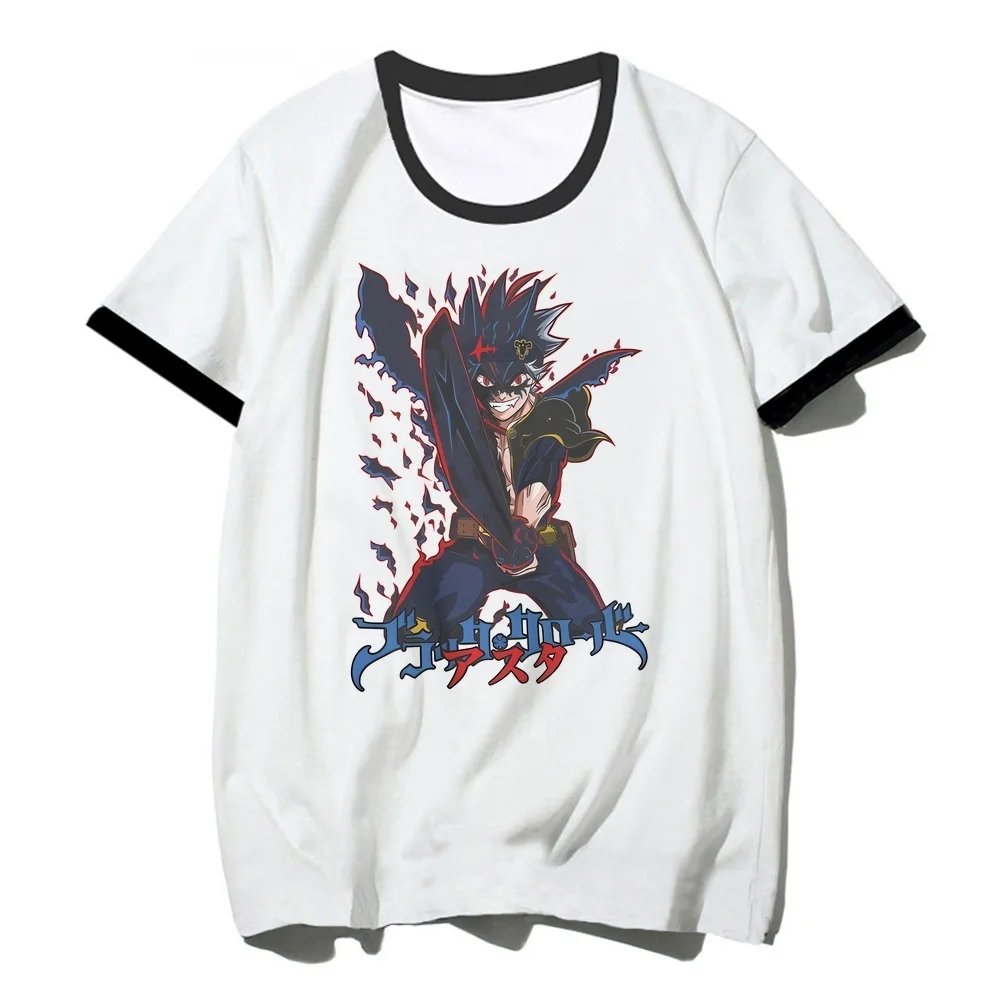 Black Clover shirt shoujo cutecore grunge party kawaii emo t shirt gyaru manga funny