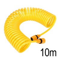 Water Hose 10m 15m 20m Courtyard Water Hose Pipe Household Flower Watering Outdoor Plant Watering Equipment Garden Supplies