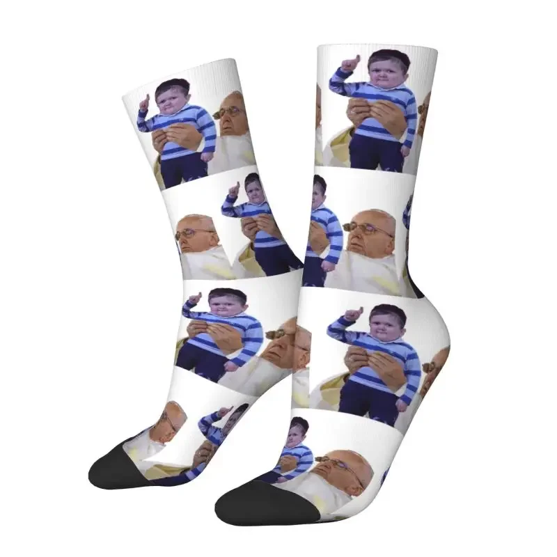 

The GOAT Hasbulla Magomedov Mens Crew Socks Unisex Cute Spring Summer Autumn Winter Dress Socks