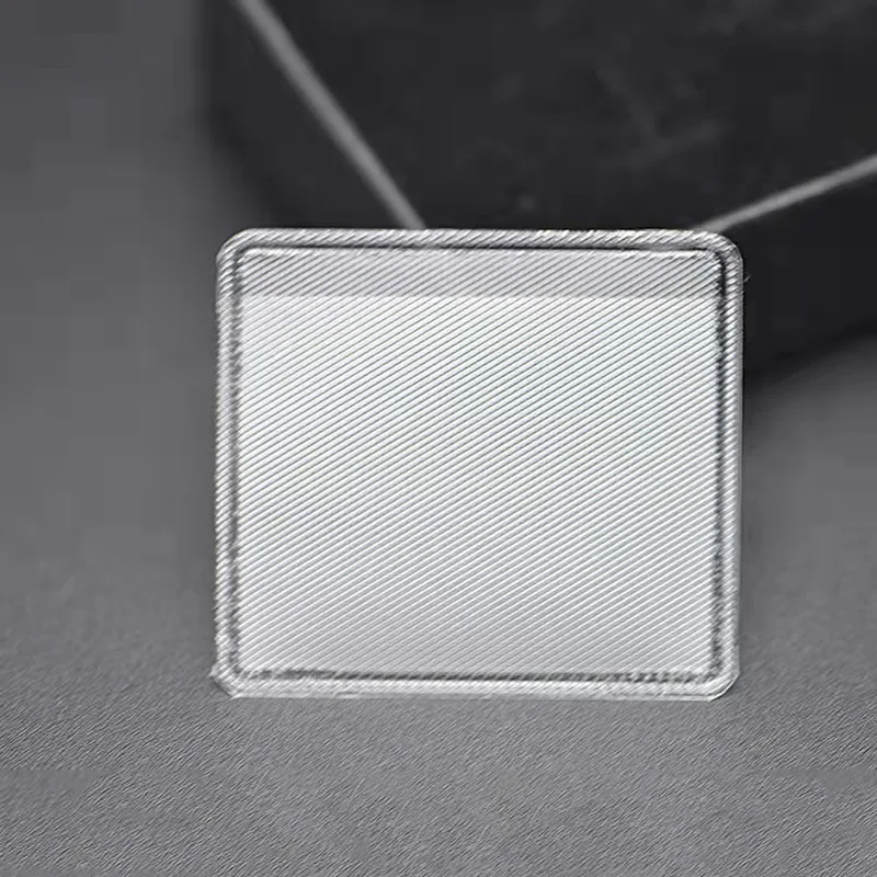 100pcs Plastic Transparent Bag Self-adhesive Sticker Paper Card Necklace Chain Fixed Accessories Jewelry Storage Display Packing