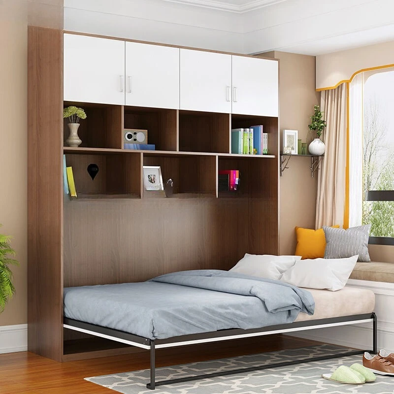 Hardware ribs bed frame accessories multifunctional electric folding wall bed storage Murphy bed