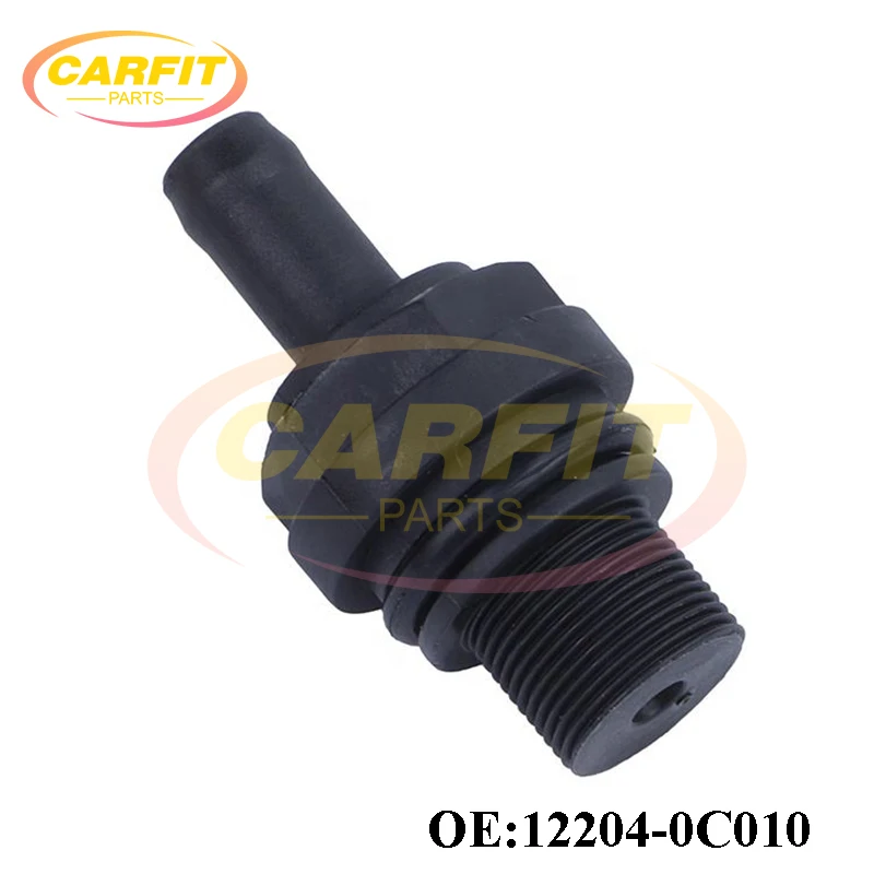 High Quality OEM 12204-0C010 122040C010 12204 0C010 Car PCV Vent Valve For Toyota Tacoma 4Runner 2.7L 2005-2015 Auto Parts