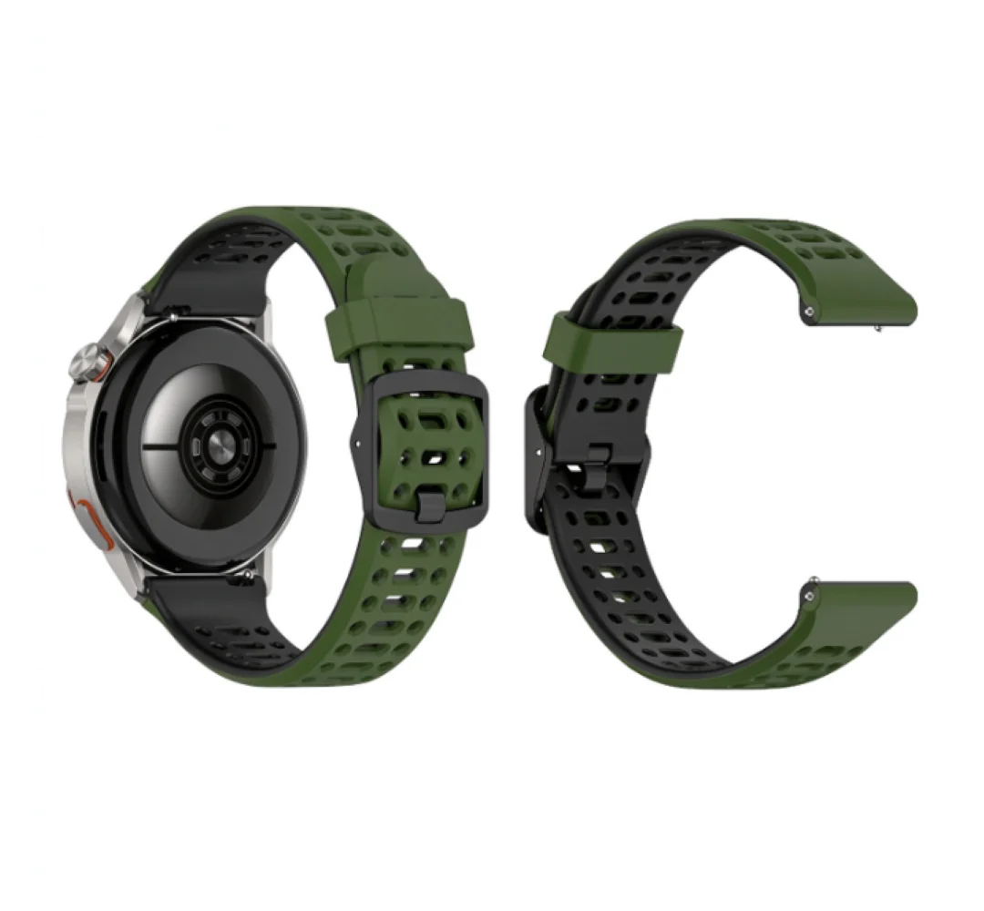 20mm Band for Samsung Galaxy Watch 7 6 5 4 44/40mm FE Sport Breathable Silicone Bracelet Correa for Huawei GT 2 3 2e 42mm Straps
