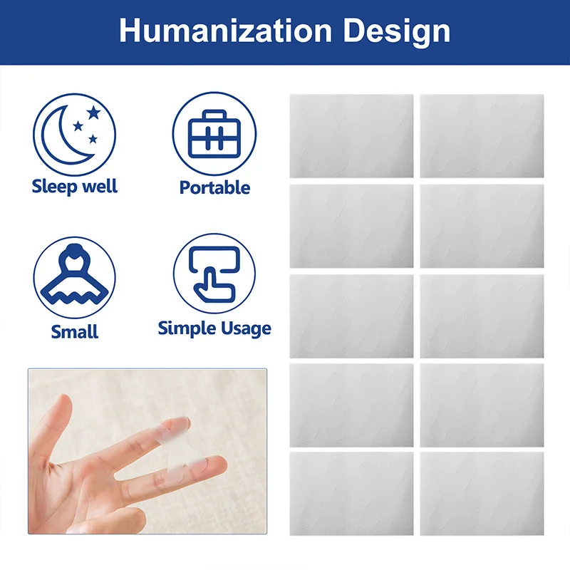 120PCS sleeping mouth tapeAdult Night Sleep Anti snore Improve Nose better Breathing Patch Mouth Correction Orthosis Tape SMZH09