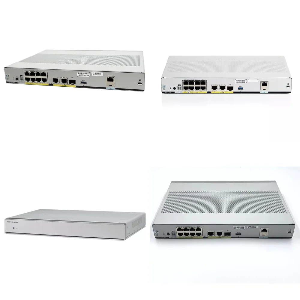 

In Stock for ISR C1111-8P 8-Port Gigabit Integrated Router Dual GigE for Cisco Networking Equipment Same Day Shipping Brand