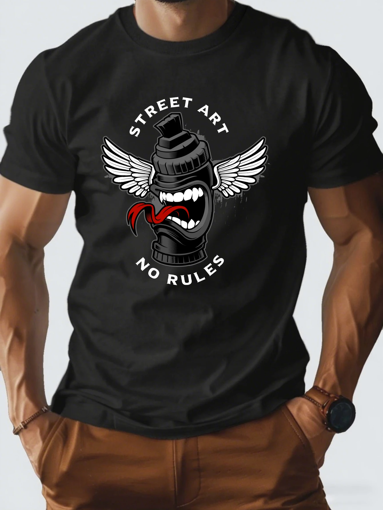 

Vintage Vintage Love Slogan Graphic T-Shirt for Men, Romantic Style Short Sleeve Tee, Love Print Tops