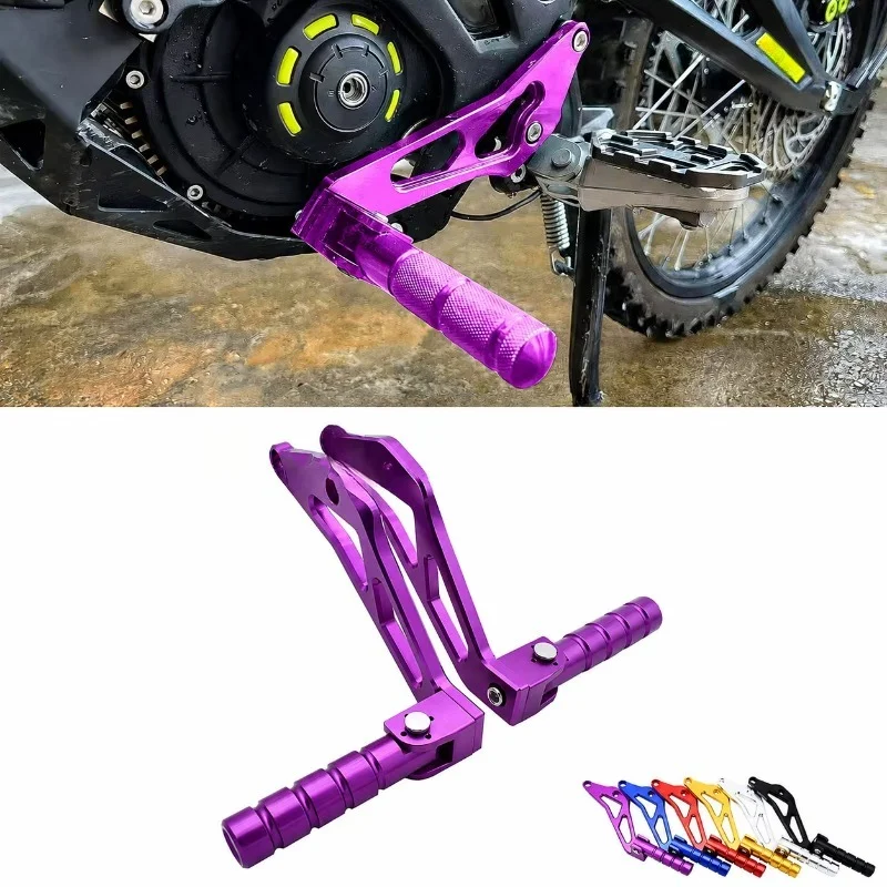 Front Passenger Foot Pegs Pedals Replacement Accessory For Sur‑Ron Light Bee Electric Off‑Road Dirt Bike