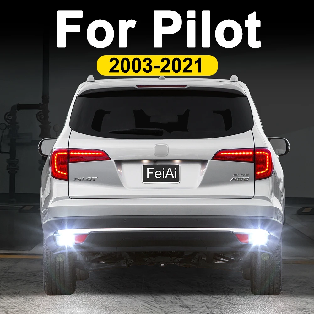 For Honda Pilot 2003-2021 LED Reverse Light Car Back Up Lamp Bulb Pilot Accessories 2004 2005 2006 2007 2008 2009 2010 2011 2012