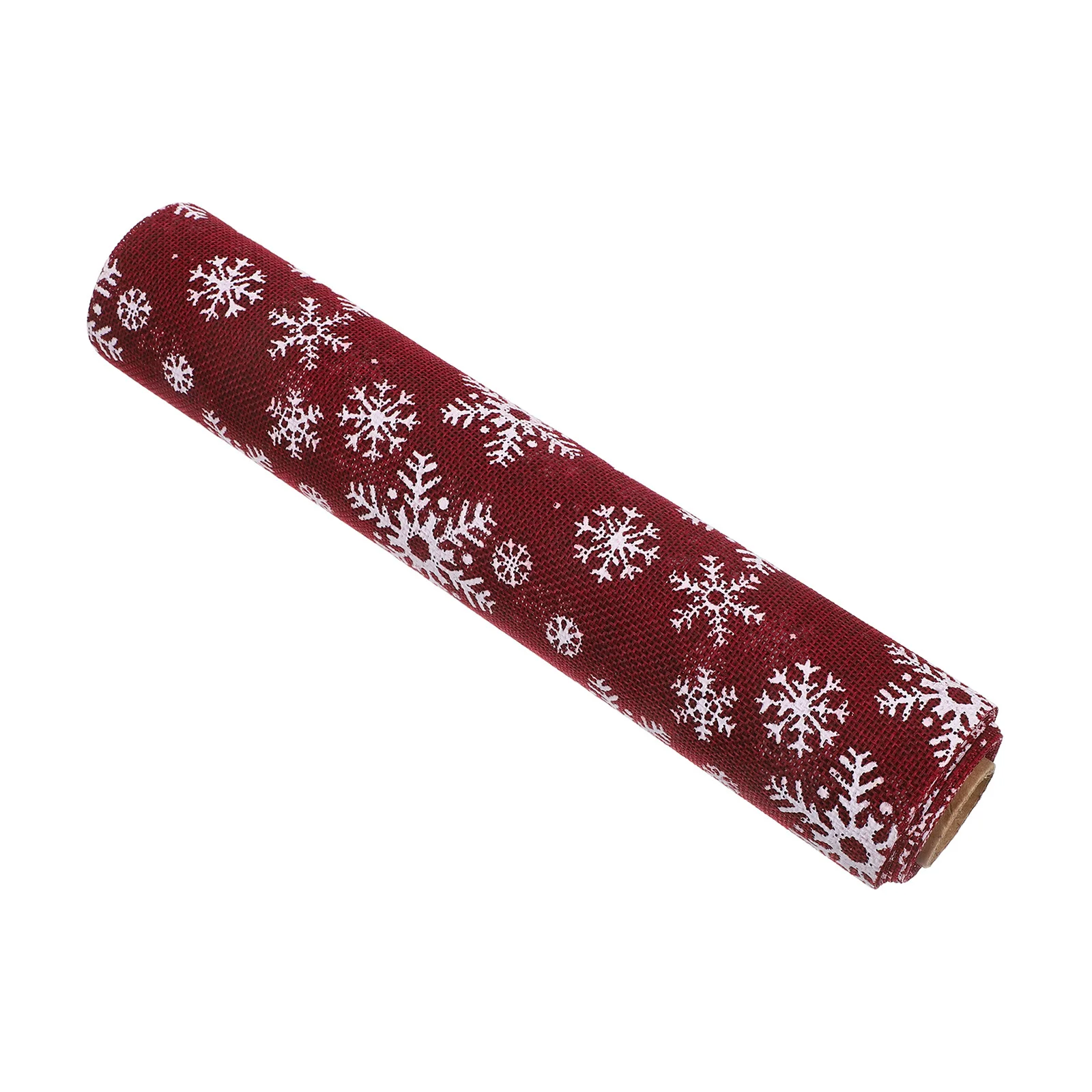 الثلج الجدول عداء عيد الميلاد الأحمر الأبيض الثلوج نمط الطعام المطبخ عطلة الطرف الديكور مزرعة نمط 106.11X11 #6