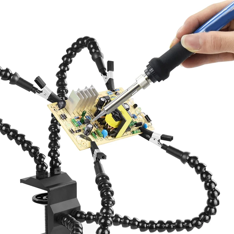 

1 PCS Soldering Station Holder PCB Alligator Clip Multi Soldering Helping Hands Third Hand Tool For Welding Repair