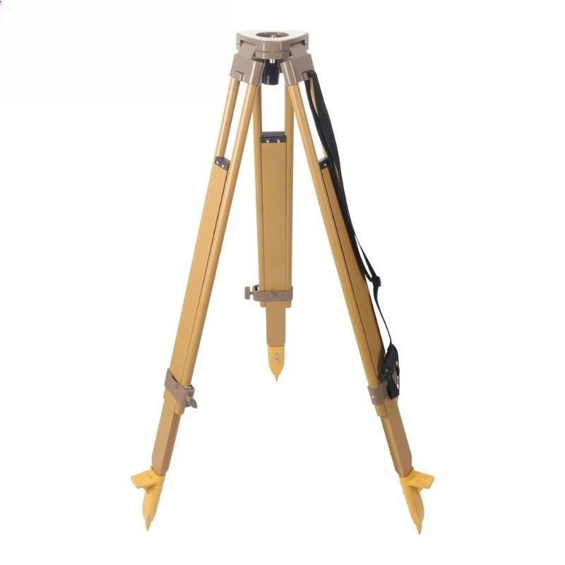 

【From China】New RTW20A/B Heavy Dust Tripod Stand Round Leg Wooden Surveying Tripod With Copper Center Screw