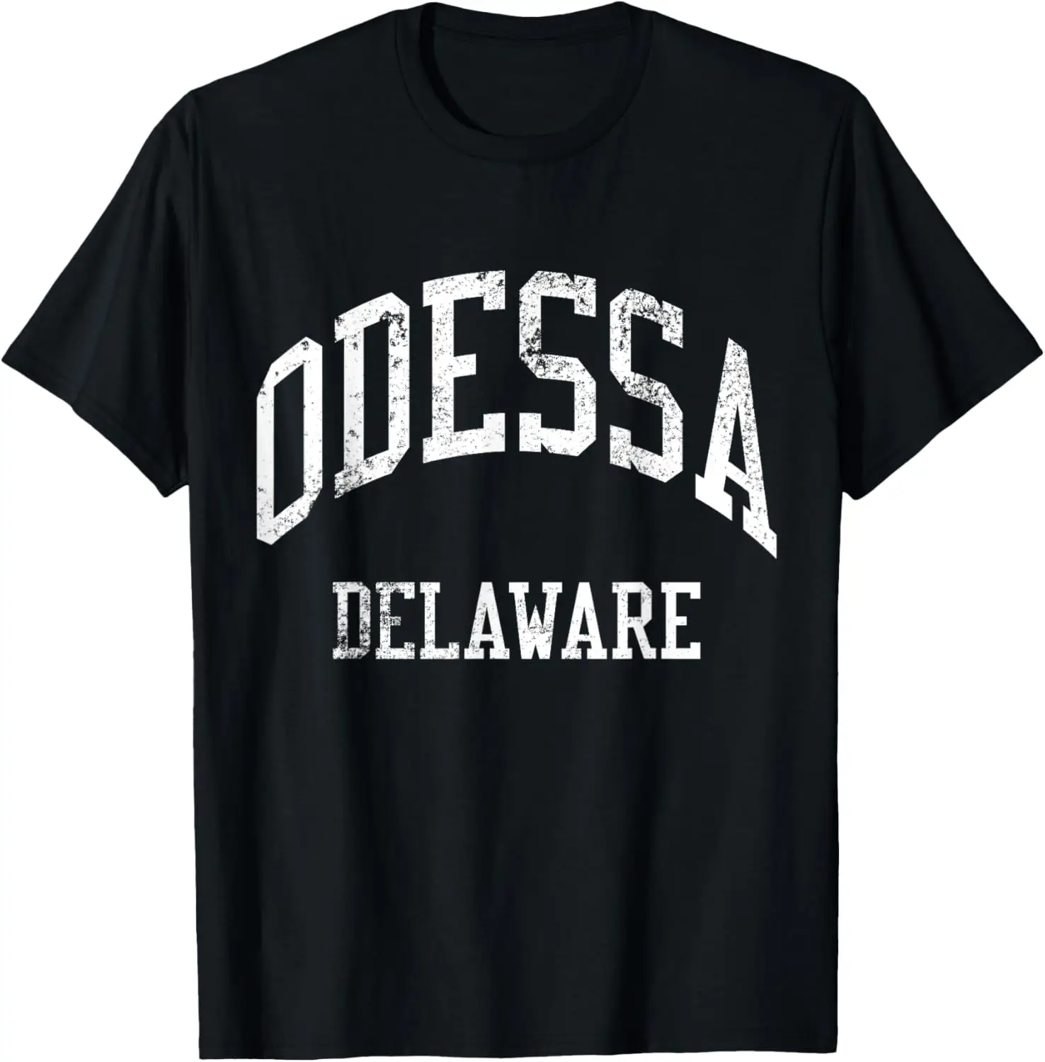 Odessa Delaware Retro 70s College Sports Style T-Shirt