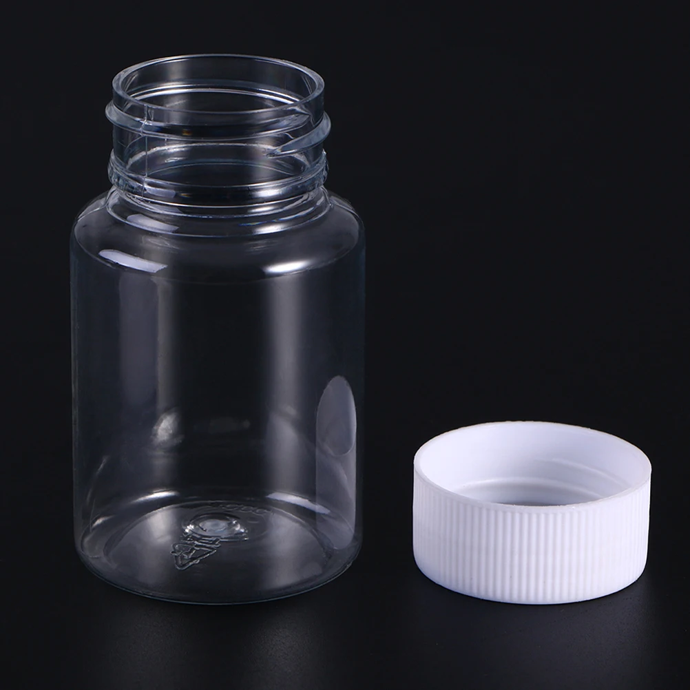 

22pcs Plastic Bottles 80ml Leak Proof Wide Mouth Containers for Liquids Cosmetics Small Plastic Vials Storage