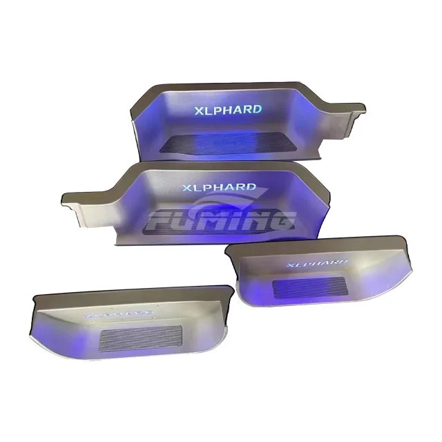 

For Granvia Stainless Steel Protective Panels Aluminum Alloy Pedals for Interior Upgrading Retrofitting Accessories