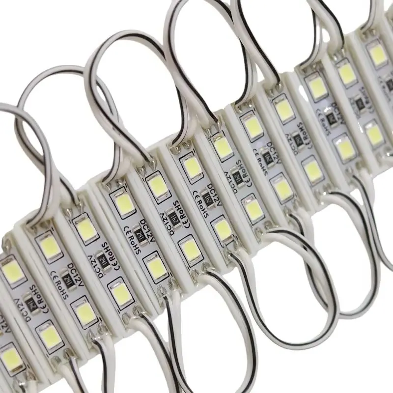 

200 шт.-упак. DC12V 2835 SMD 2 светодиода светодиодный модуль 0,36 Вт 26*7 мм мини светодиодный светильник водонепроницаемая рекламная лампа для подсветки логотипа «сделай сам»