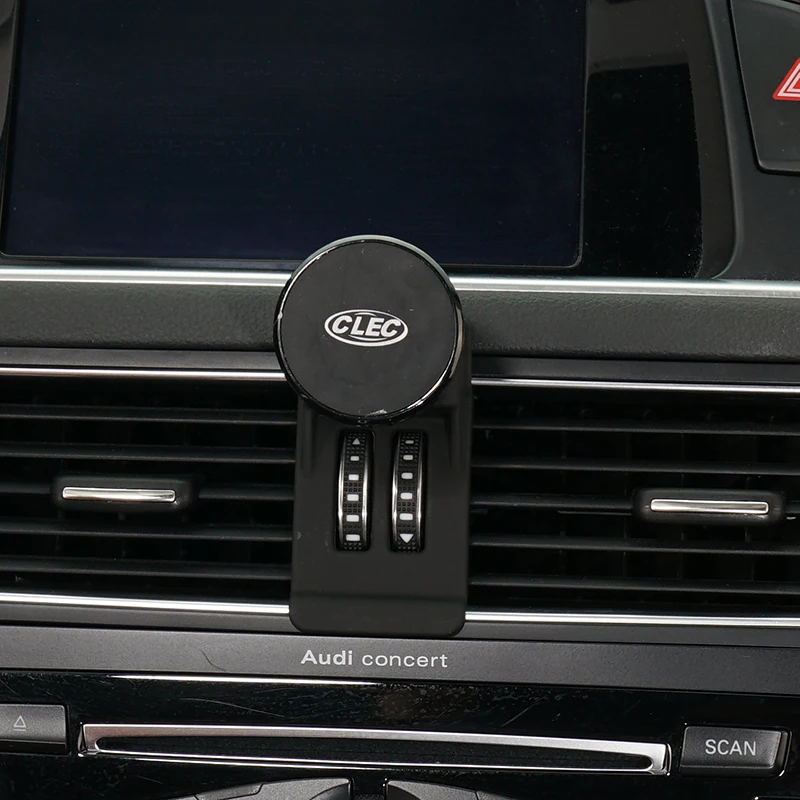Magnetische Autotelefonhalterung GPS-Halterung Lüftungsschlitzhalterung Handyständer Clip für Audi Q5 SQ5 2010-2023 Zubehör – Detail 3