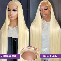 613 Lace Frontal Wig 13X6 Blonde Lace Front Wig 13X4 Bone Straight Lace Front Wigs Human Hair Lace Wig 13X6 Human Hair