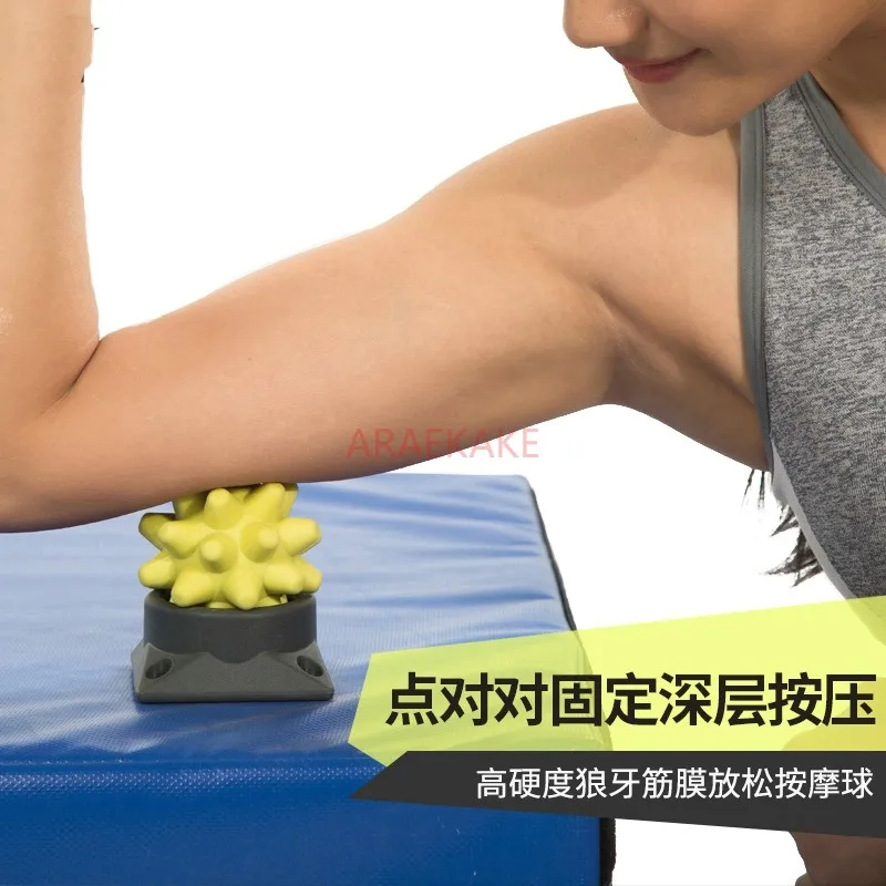 Deep Muscle Relaxation Massage Ball Wolf Teeth Yoga Fitness Plantar Fascia Ball Solid Health Ball
