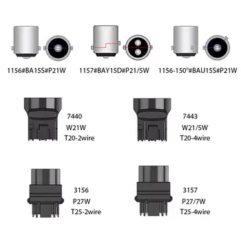 10 最佳銷售 ba15s LED CAN總線 - №10
