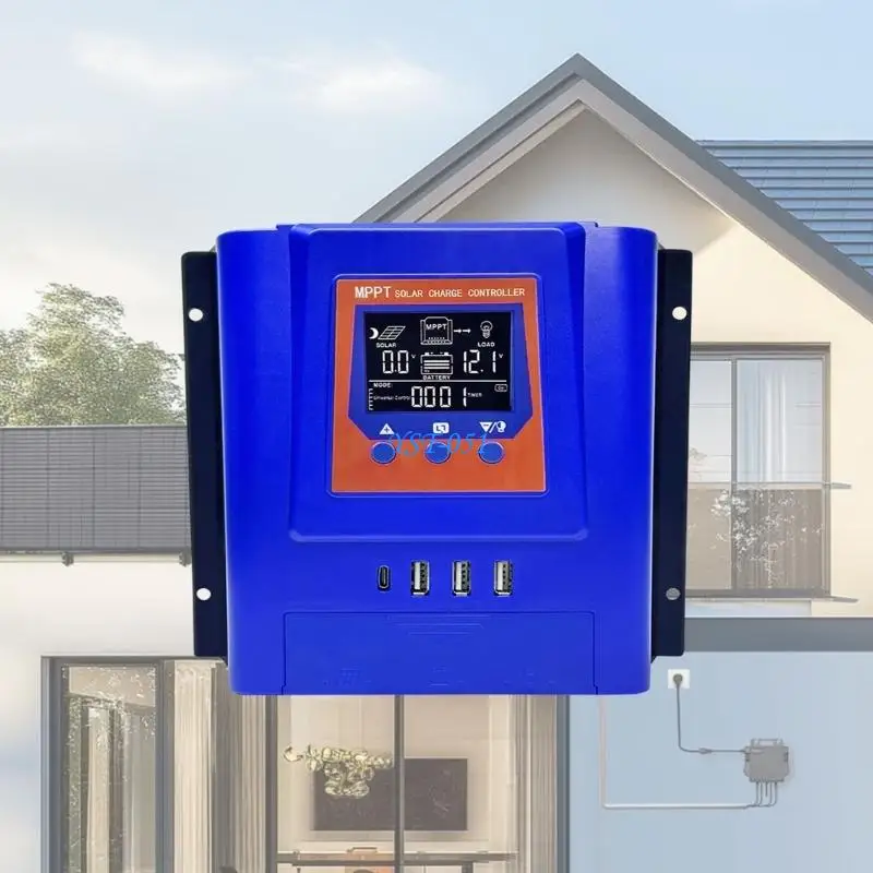 E15A Efficient MPPT photovoltaic panel device 60A Accepts 150V Input And Automatic potential Recognition