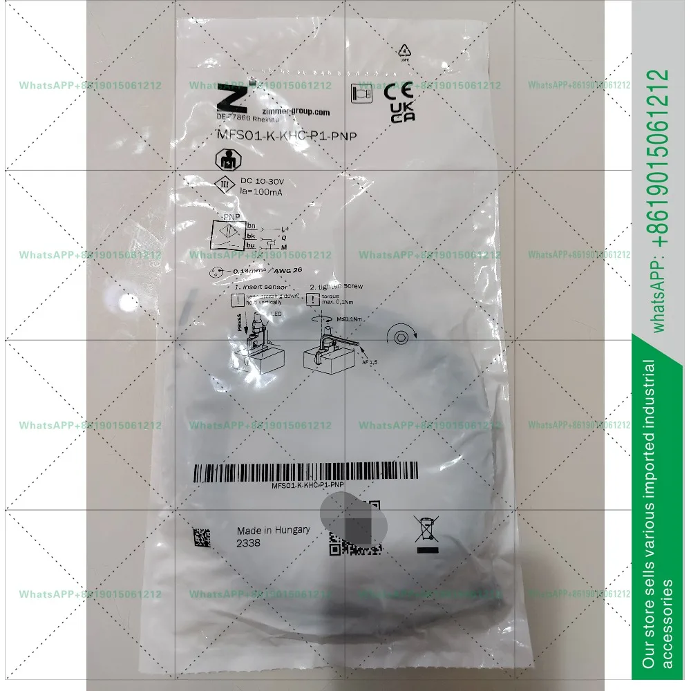 Señal magnética zimmer alemán, modelo: MFS01-K-KHC-P1-PNP