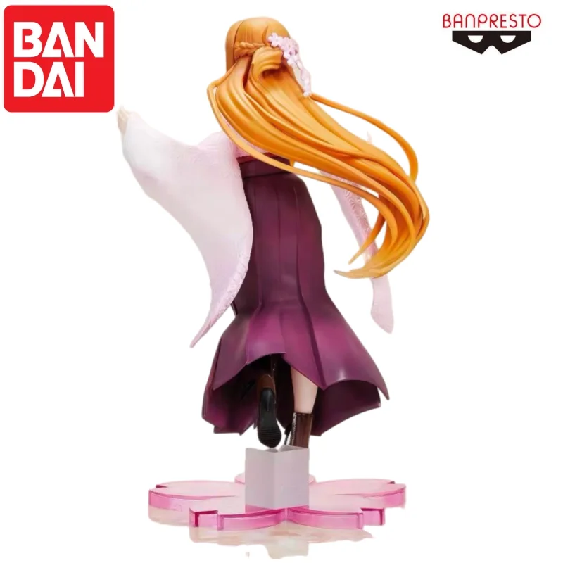 Bandai In Stock Original Banpresto Yuuki Asuna Doll Brand New Boxed Action Figure Animation Peripherals Anime Characters Garage
