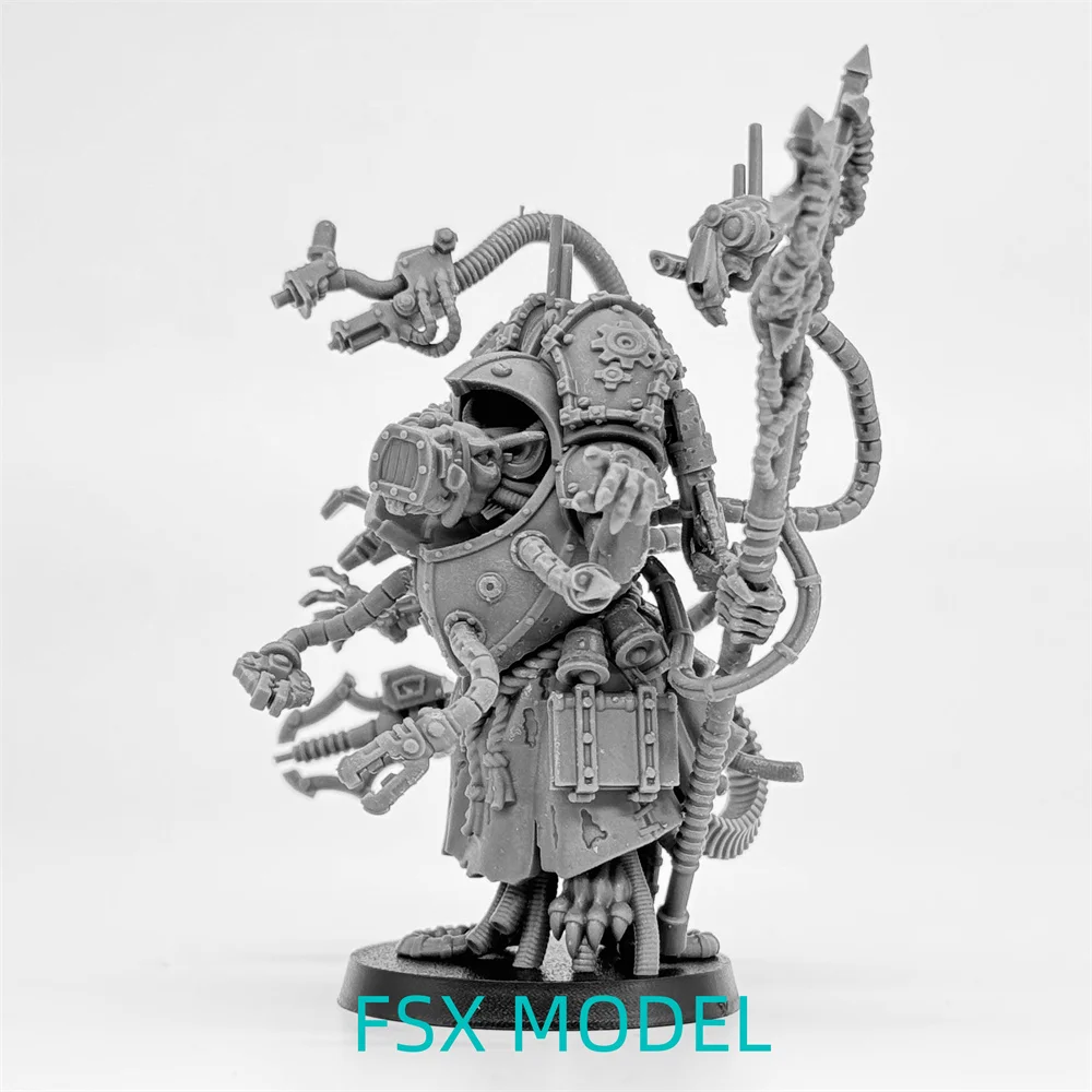 Raticus Priest Resin Model Fantasy RPG Unpainted Miniature Tabletop Wargaming