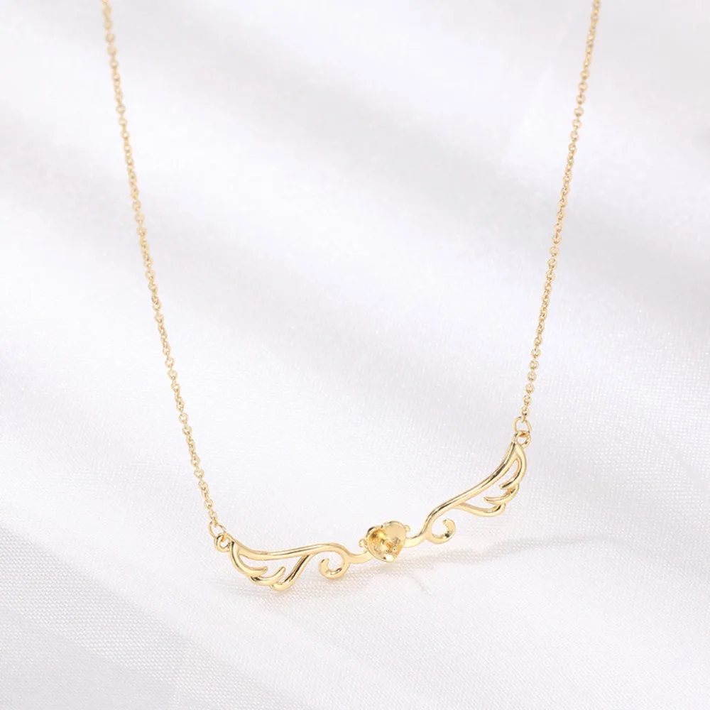 

3pcs Pendant Clasp Bail Connector Copper Plated 18K Gold Pendant Settings Jewelry Findings Parts Fittings Connection Accessories