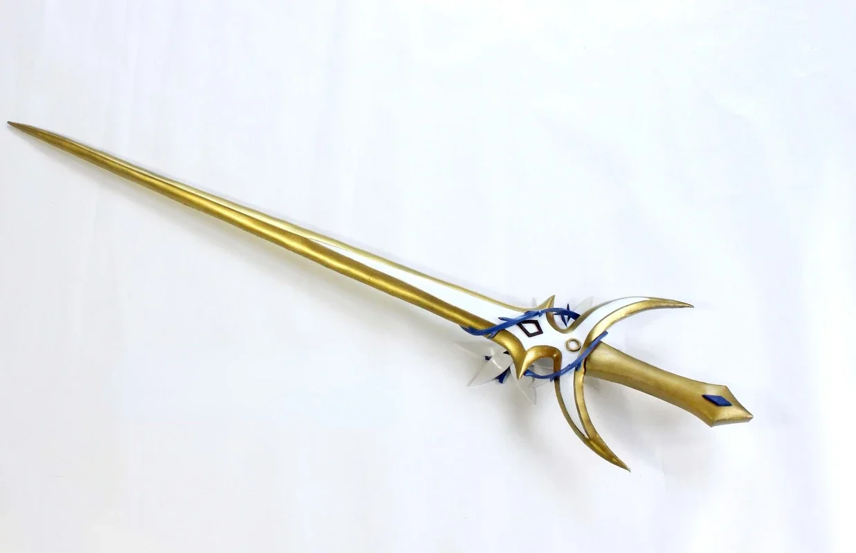 Hot Game Genshin Impact Lumine  sword  Cosplay Props Traveler Weapons for Halloween Christmas Party