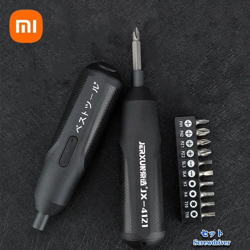 

Xiaomi 3.6V Electric Screwdriver Lithium Battery Cordless Screwdriver Multi-function Screw Driver Bits Portable Power Tools Set