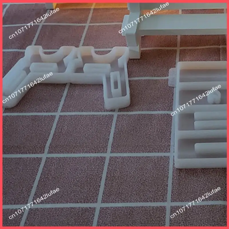 

B52C Силиконовая форма для парковой скамейки, ножки для стула, гипсовая форма, гипсовые формы для скамейки в форме сердца, гипсовые формы ручной работы, формы для литья домашнего декора