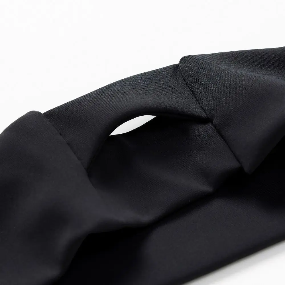 Solid Color Sports Headbands Hair Fixing Hole Elastic Stretch Yoga Headbands Wide Width Non-Slip Grip Makeup Headbands