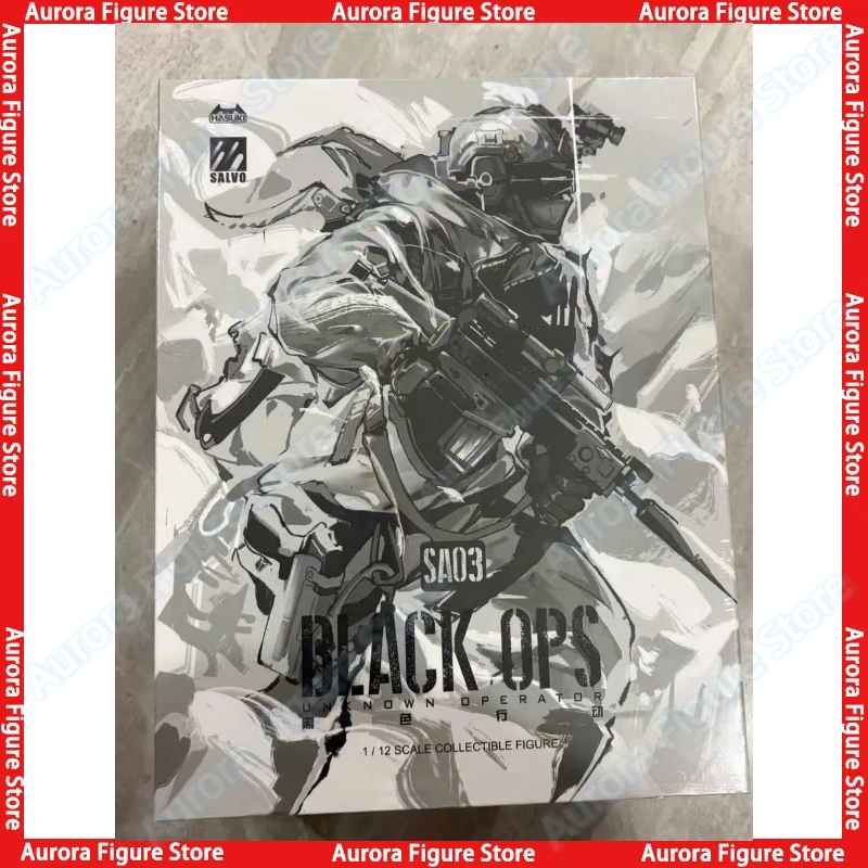 In Stock Hasuki Salvo SA01 SA03 1/12 Fortress Colossus Black Ops