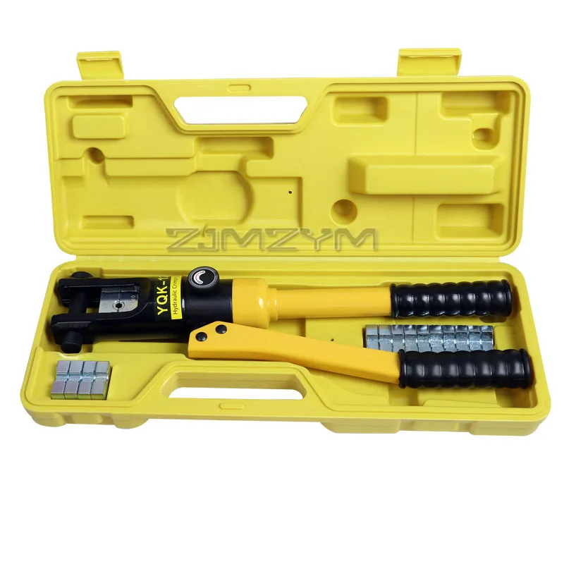 Pinze idrauliche a pressione 12T 16-300MM Strumenti di crimpatura Terminale cavo Cablaggio Pinze manuali Piegatrice a batteria con morsetto di precisione