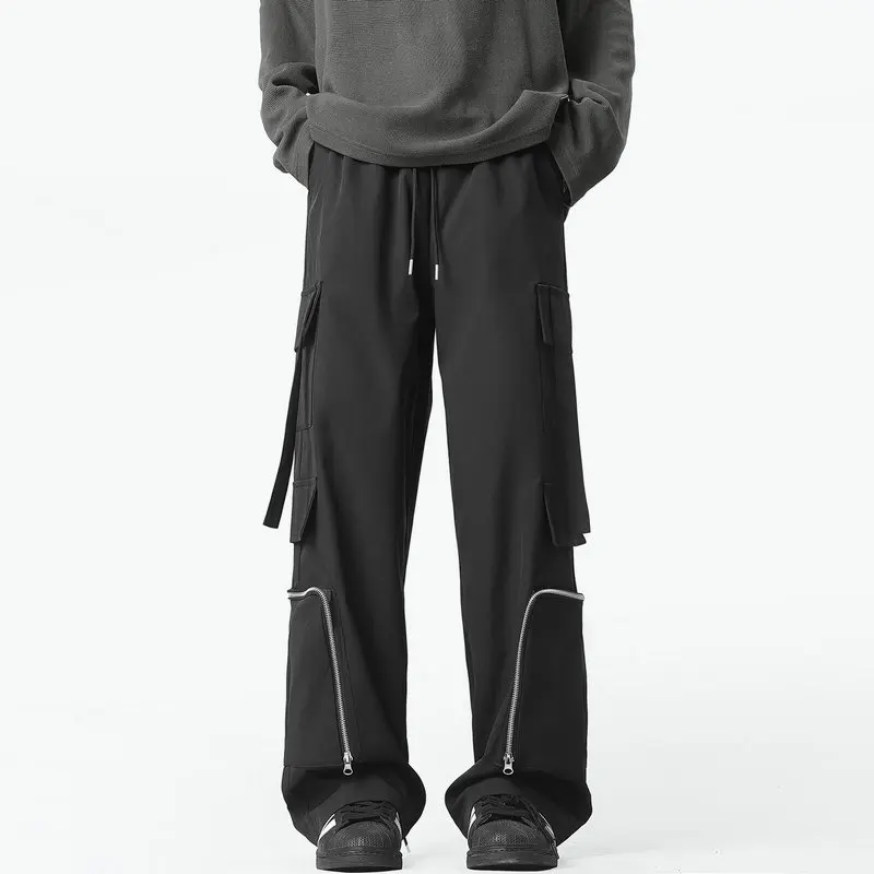 Fashion Men Cargo Pants Loose - Jogger Sweatpants Men บทวิจารณ์และราคา